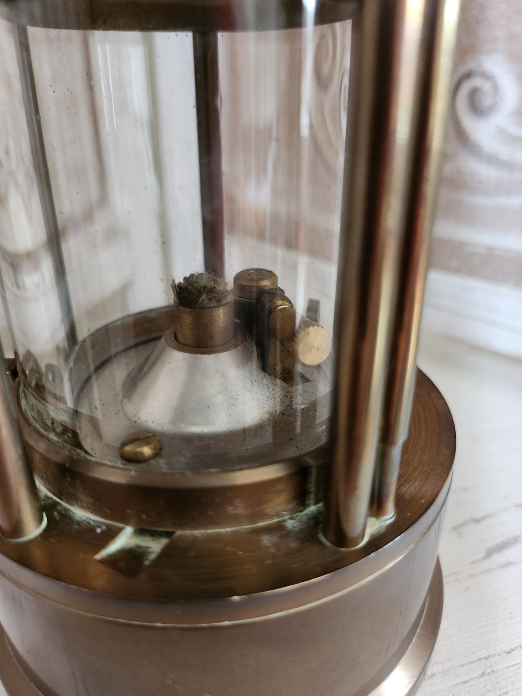Protector Lamp & Lighting Co Type 6 M&Q Miner’s Safety Lamp – Eccles England