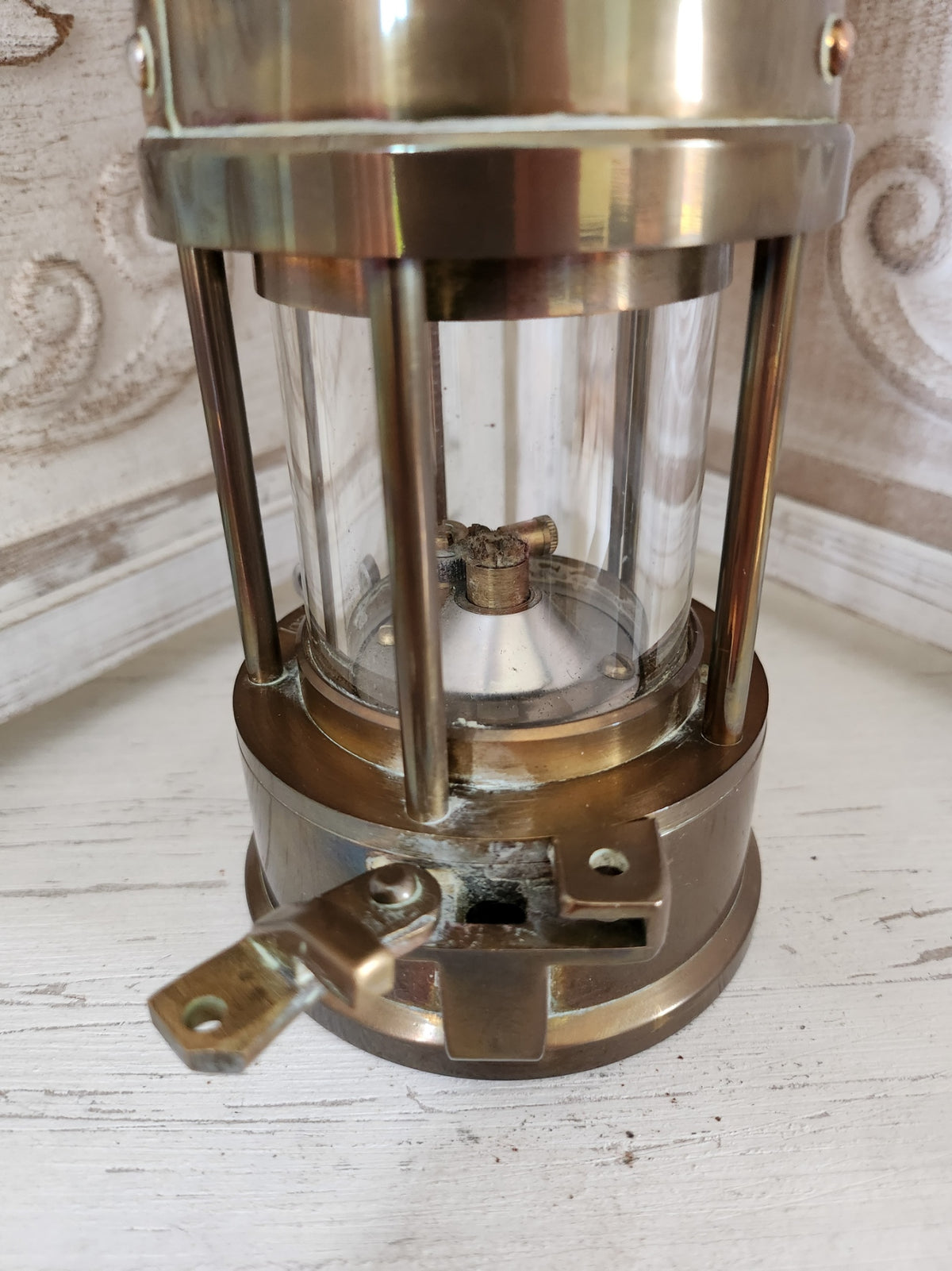 Protector Lamp & Lighting Co Type 6 M&Q Miner’s Safety Lamp – Eccles England