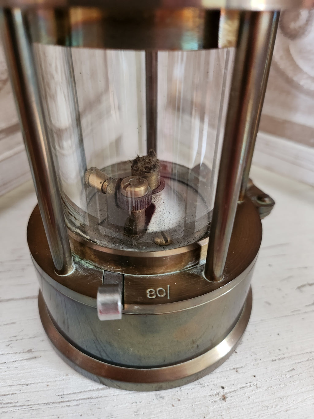 Protector Lamp & Lighting Co Type 6 M&Q Miner’s Safety Lamp – Eccles England