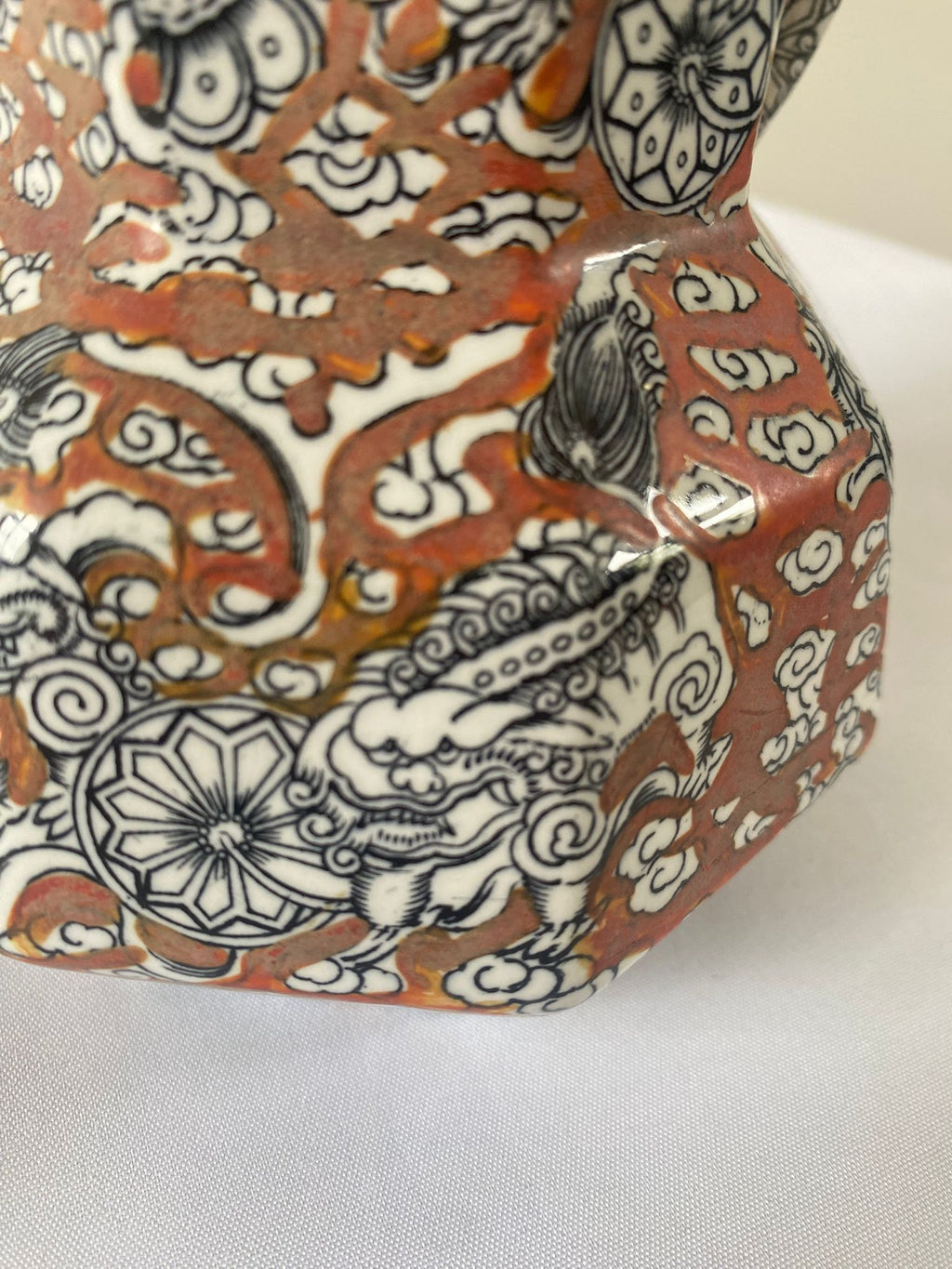 Antique Mason's Patent Ironstone Jug – Bandana Pattern, Mid-Victorian, c.1850–1880