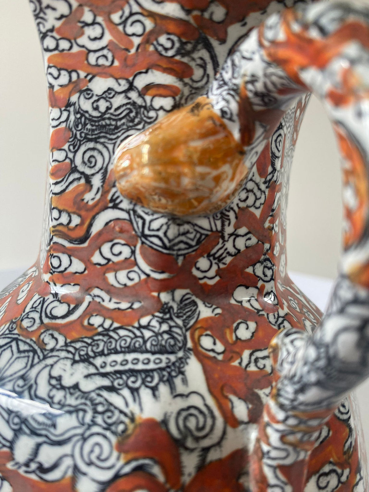 Antique Mason's Patent Ironstone Jug – Bandana Pattern, Mid-Victorian, c.1850–1880