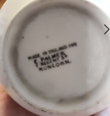 Runcorn–Widnes Transporter Bridge 1925 King George V Commemorative Cup & Saucer