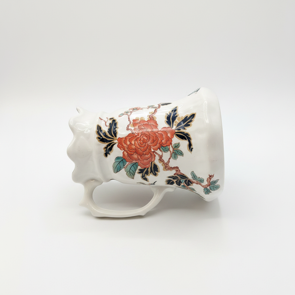 Vintage James Kent Old Foley Wash Bowl & Jug Set – Floral Chinoiserie – Made in England