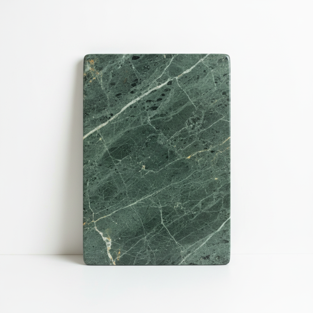 Heavy Green Marble Rolling Pin & Pastry Board – Vintage Kitchen Set