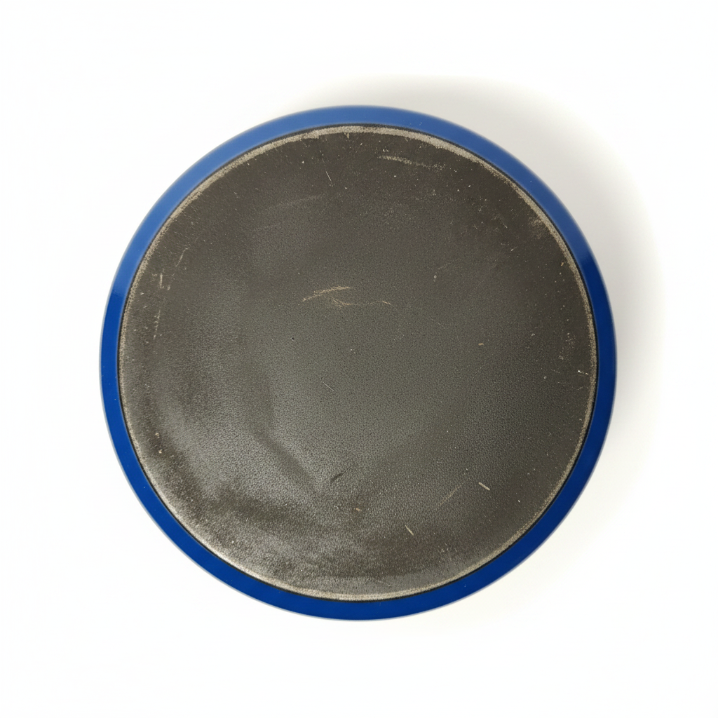 Herma Vintage Enamel Casserole Set – Cobalt Blue Folk Floral, West Germany