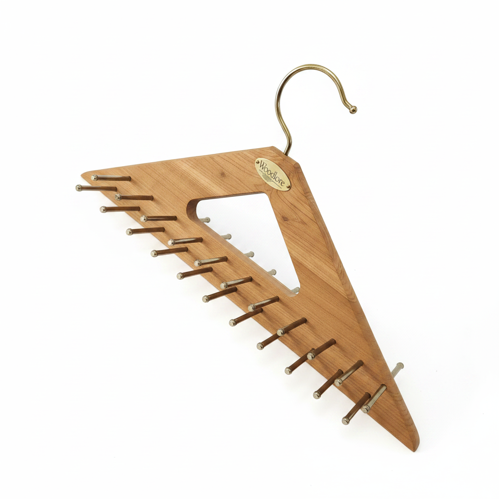Premium Cedar Tie & Belt Organiser by Woodlore